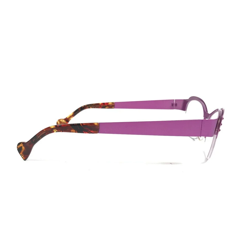BOZ Eyeglasses Frames VENTURA 8482 Fuchsia Pink Purple Cat Eye 53-17-135